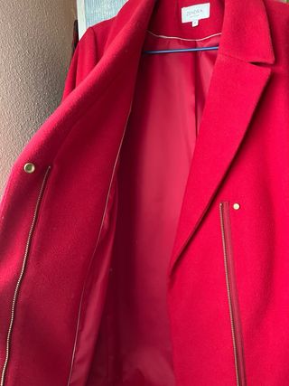 Chaquetón Zendra Rojo T.46