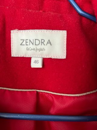 Chaquetón Zendra Rojo T.46
