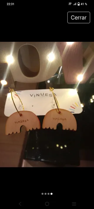 Pendientes Arcoíris Vinuesa