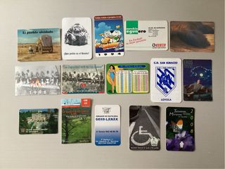 15 Calendarios de bolsillo