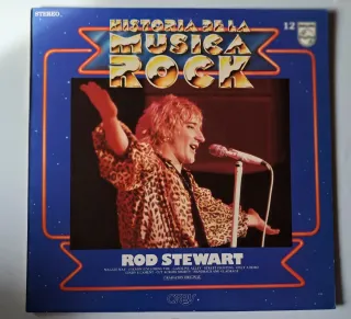 Vinilo Historia de la Música Rock Rod Stewart