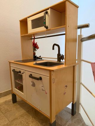 Cocinita IKEA de madera