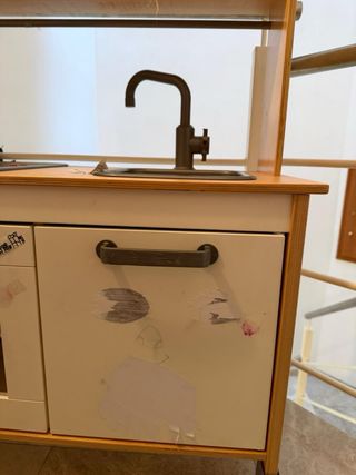 Cocinita IKEA de madera