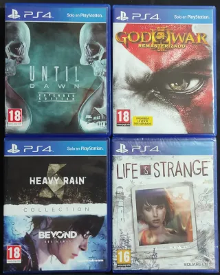 Pack 4 Juegos PS4