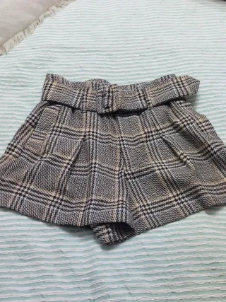 Bermudas Zara cuadros