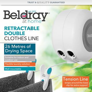 Beldray LA027016EU Línea De Ropa De Doble Retrácti