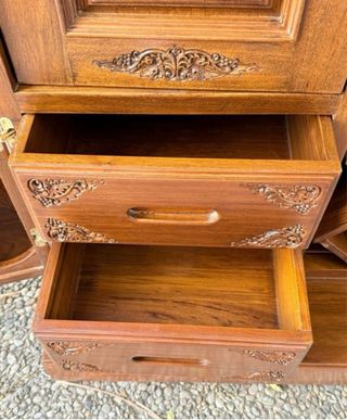 Mueble Bar Madera Teca Maciza