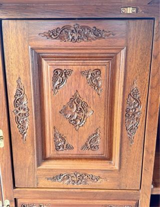 Mueble Bar Madera Teca Maciza