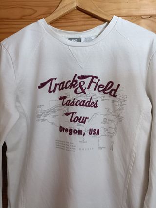 Sudadera o Jersey Nike Color Blanco y Morado M