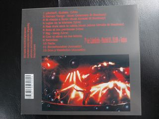 Bunbury Directos y Rarezas cd Edición Original