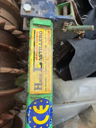 Rulo agrícola de pinchos 4 metros ancho