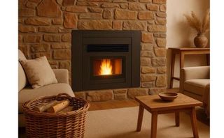 Estufa de Pellets insertable 12Kw Nueva CAST1021