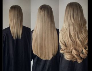 Peluquera. Extensiones de cabello