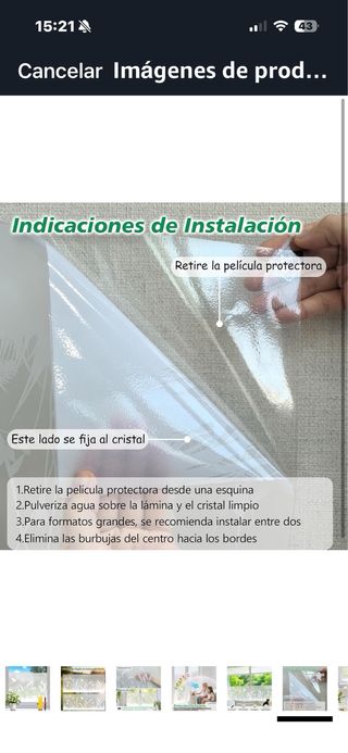 Vinili decorativi per vetri