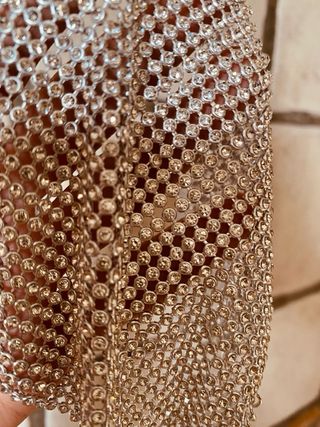 Top fiesta cadenas plata