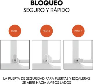 hauck Clear Step 2 Barrera Seguridad Niños Escaler