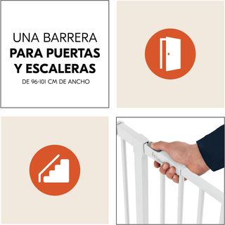 hauck Clear Step 2 Barrera Seguridad Niños Escaler
