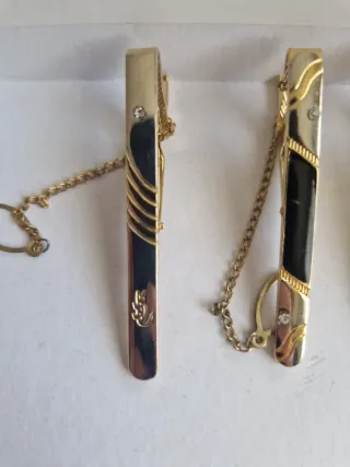 Pasadores de Corbata Dorados