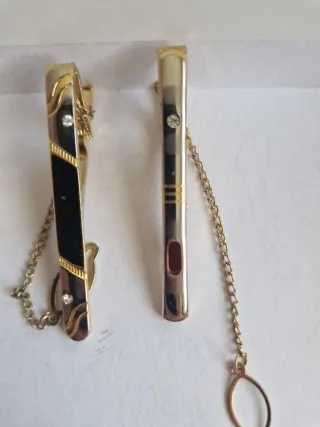 Pasadores de Corbata Dorados