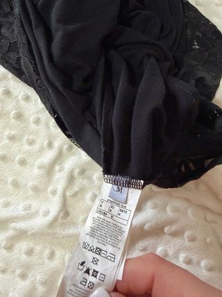 Abito Intimissimi pizzo nero