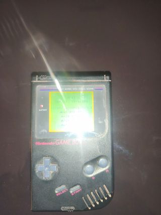 Nintendo Game Boy Nero anni 90 con 2 giochi