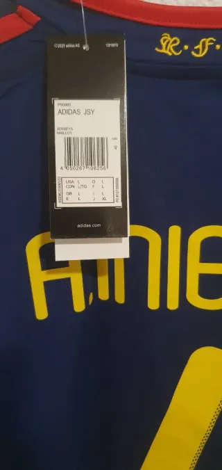 Camiseta Talla L Selección Española Retro Vintage