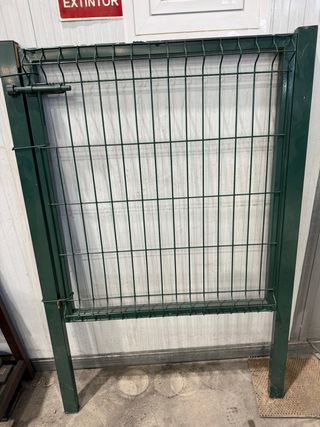 Puerta Jardín Verde 1m x 1m