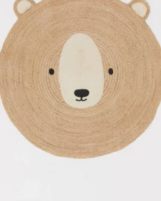 Alfombra Oso Yute Infantil H&M