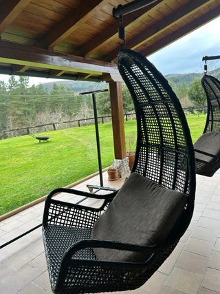 Sillas colgantes de exterior ratán