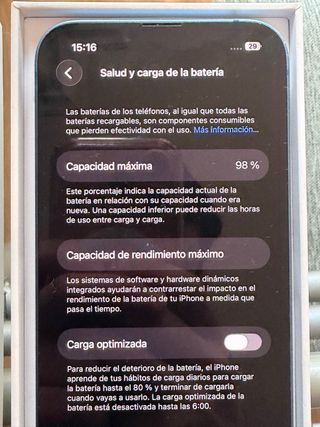 iPhone 13 Azul 128 GB | 98% Batería
