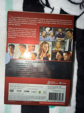 Anatomía de Grey DVD - Temporada 4
