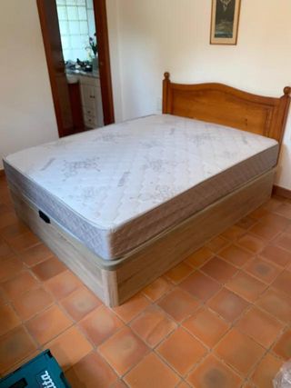 Colchón y canapé 160x200 Nuevo Liquidación