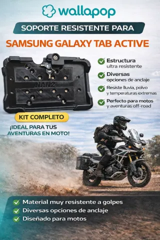 Soporte Samsung Galaxy Tab Active Resistente