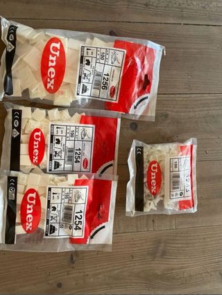Bases Adhesivas/Atornillables UNEX 100uds