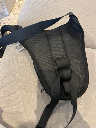 Pernera para moto negra