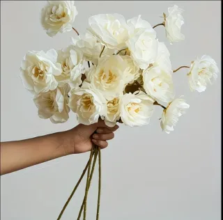 20 flores artificiales