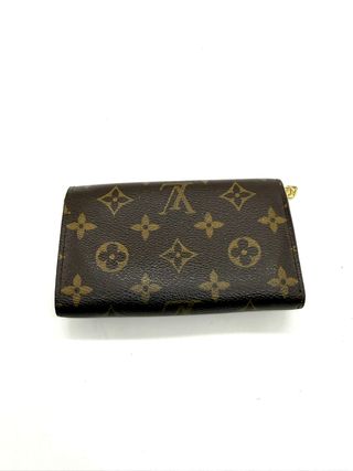 Cartera Monedero Louis Vuitton Marrón