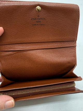 Cartera Monedero Louis Vuitton Marrón