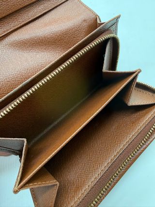 Cartera Monedero Louis Vuitton Marrón