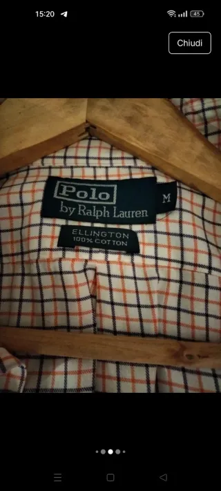 Set 2 Camicie Polo Ralph Lauren M
