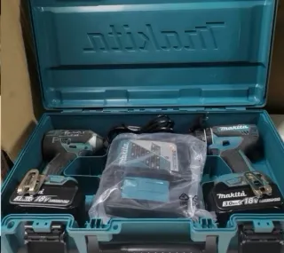 5 maletines makita para taladro y atornillador 18v