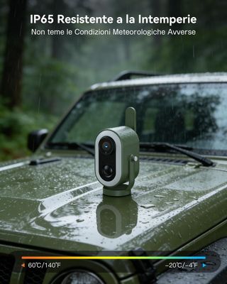 Cámara  Camping 4G LTE SIM Magnética 2K 6000mAh