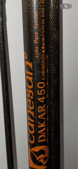 Caña de pescar Dakar 450 Carbono