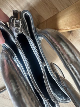 Bolso plateado Parfois