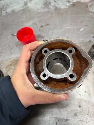 Cilindro Top Negro 70 Minarelli Agua