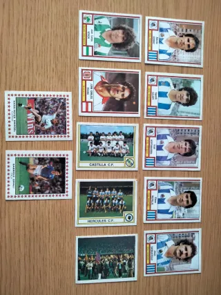Panini Fútbol 83 - 28 Cromos diferentes  sin pegar
