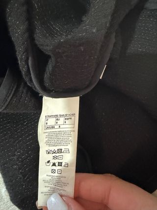 Abito Intimissimi nero tg S paillettes