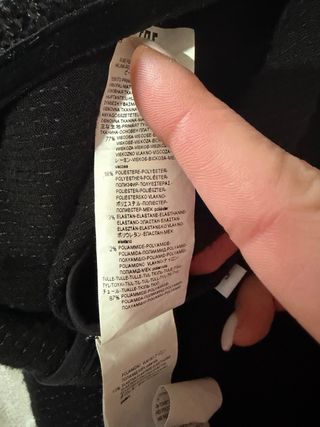 Abito Intimissimi nero tg S paillettes