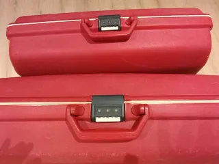 Maletas Samsonite Rojas (2 unidades)