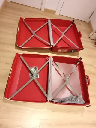 Maletas Samsonite Rojas (2 unidades)